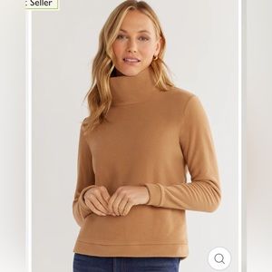 Dudley Stephens Park Slope Turtleneck, fleece. Never worn. Size XL.